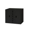 Longlife B46-7D BLK Cabinet w/ Drawers