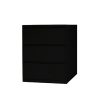 Longlife CD-3SBLK Lateral Cabinet
