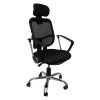 Ergodynamic EHB-888N Mesh Office Chair with Headrest