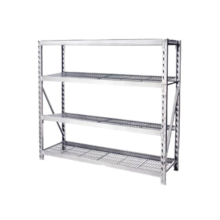 Longlife GR7304N 4 Layer/3 Tier Boltless Adjustable Rack with Slotted