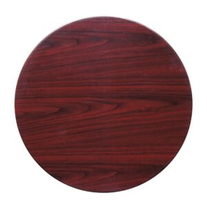 SumoTop STCH70R Commercial Table Top, All Weather Resistant, 70cm Diameter Round (Cherry)