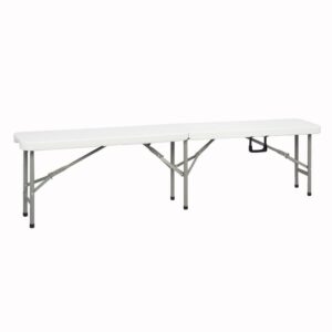 Sumo FBB-7210 Rectangular 6ft. Fold-in-half bench 72 x 11
