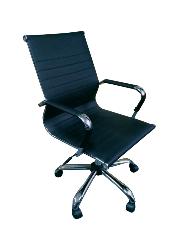 Ergodynamic EMCP500 Mid Back Chair, Leather Chair, Office Chair
