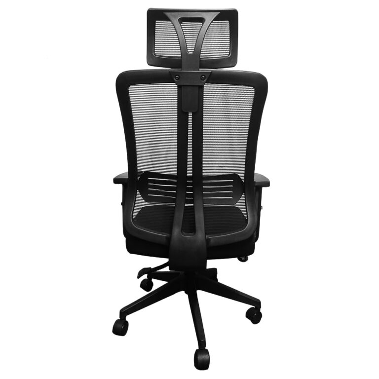 Ergodynamic EHCP44 Midback Office Chair, mesh fabric back, plastic
