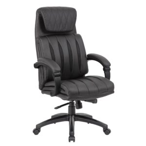 Ergodynamic EL CAPO Executive High-back Synthetic Leather Chair