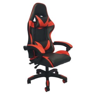 Buy4Less G-P500RBLK Racing Inspired Synthetic Leather Chair