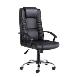 Ergodynamic PRINCE Synthetic Leather High-back Executive Office Chair