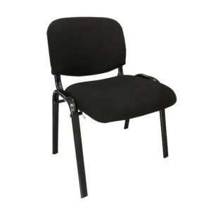 Ergodynamic DVC-246FABBLK Guest Chair Fabric