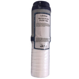 LIFETIME 10" LF-PUDF-10A GRANULAR ACTIVE CARBON & PP COMBO WATER FILTER UDF-10BAK + PP FILTER