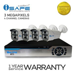 4 Channel AHD4CH-KIT3MP Camera Kit 4 Channel AHD 2mp Camera Kit